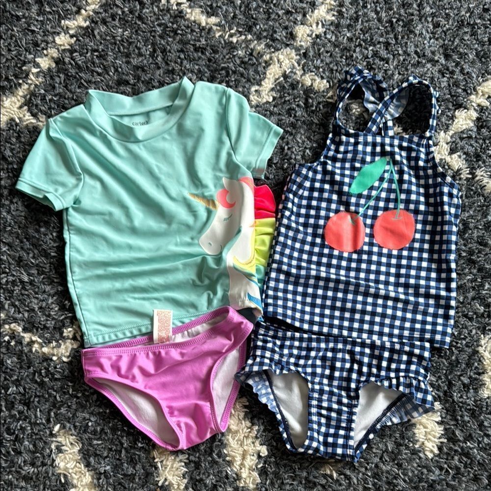 Bundle of 2 Toddler Swim Suits